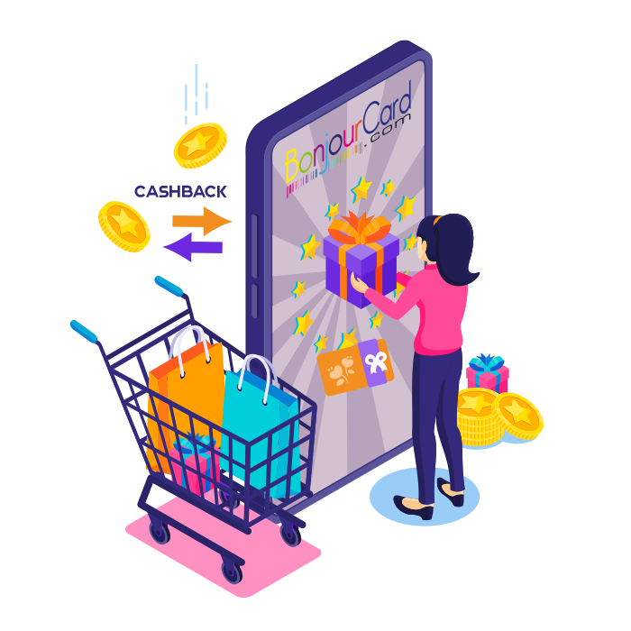 Obtenez et utilisez votre cashback